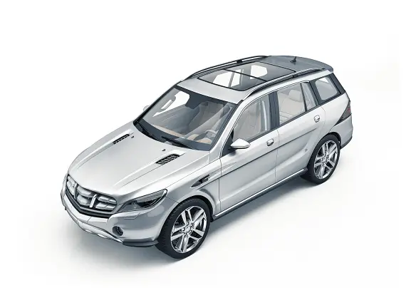 transparent suv